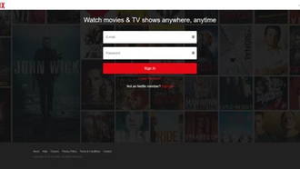 Поддельный Netflix собирает данные банковских карт