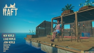 Гайд Raft / Как забраться на вершину острова