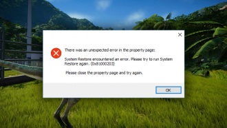 Технические проблемы Jurassic World Evolution