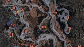 Карта Пустоши