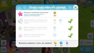 Задачи и миссии, события, карьера и хобби