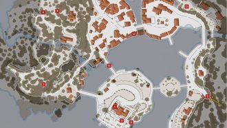 Карта | Миссия 7: Особняк Джови Фьорини