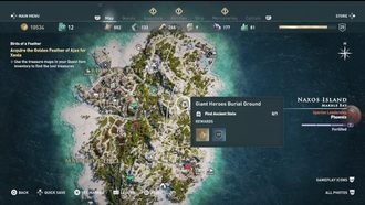 Наксос - Гробницы