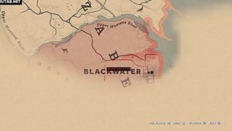 Можно ли войти в Блэкуотер в Red Dead Redemption 2?