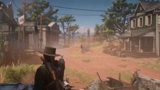 Прогулка по живописному городку | Прохождение Red Dead Redemption 2