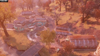 Карта Центр аграрных исследований VAULT-TEC | Регион Лес - Зона A