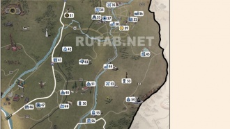 Карта региона Лес | Зона C - Главные локации