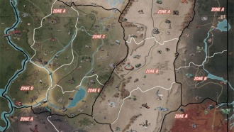 Карта Аппалачии