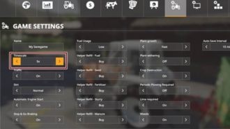 Время и сон в Farming Simulator 19