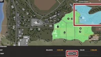 Как купить новые поля в Farming Simulator 19?