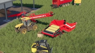Хранение урожая в Farming Simulator 19