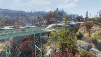 Мост через ущелье Нью-Ривер - Запад | Регион Лес - Зона D