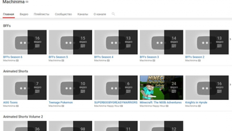 Канал Machinima в YouTube лишился почти всех видео