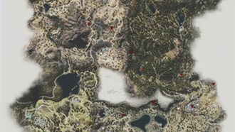 Карта мира Days Gone