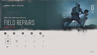 Как починить оружие?