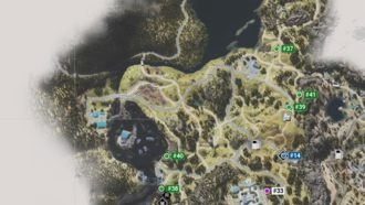 Карта секретов в Days Gone (Айрон-Бьютт)