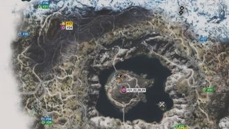 Карта секретов в Days Gone (Крэтер-Лейк)