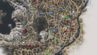 Карта секретов в Days Gone (Хайвэй 97)