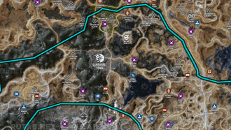 Карта мира Rage 2