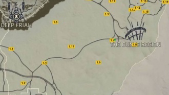 Дюны | Карта