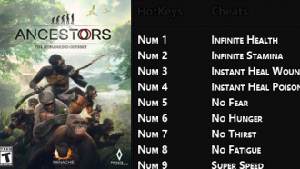 Трейнеры, коды Ancestors The Humankind Odyssey