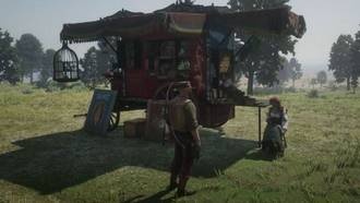 Где найти мадам Назар в Red Dead Online