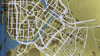 В Сети появилась карта Ночного города из Cyberpunk 2077