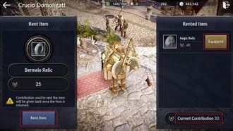 Гайд Black Desert Mobile: Реликвии в начале игры