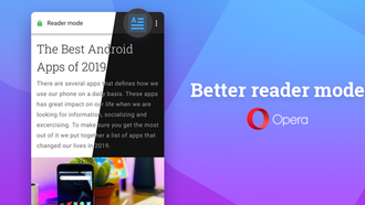 Браузер Opera для Android получил новый режим чтения