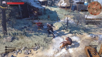 Нильфгаардский связной: Деревня Вересковка