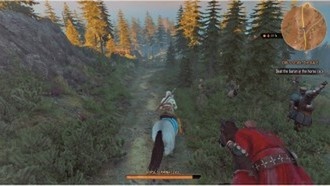 История Цири: Скачки