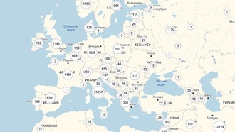 Создана карта распространения коронавируса от Яндекса