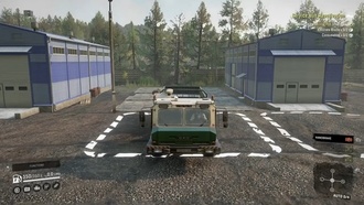 SnowRunner - как получить гараж в Зимнегорске