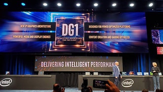 Видеокарту Intel Xe DG1 сравнили с AMD Radeon Vega 11