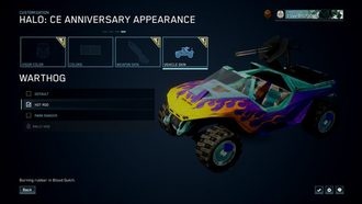 В Halo можно будет перекрасить Warthog и оружие