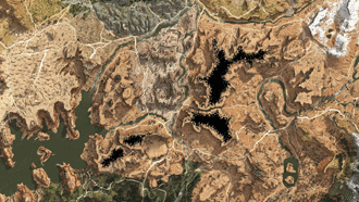 Интерактивная карта Horizon Zero Dawn