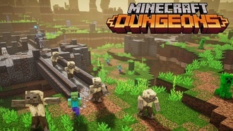 Оружие в Minecraft Dungeons