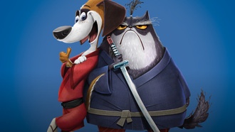 Каст фильма «Сияющий самурай». Герои анимационного боевика