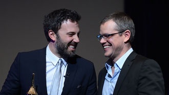 Бен Аффлек и Мэтт Дэймон в фильме Ридли Скотта «Последняя дуэль»