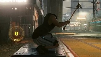 Баг камеры в Cyberpunk 2077 показывает пугающе эластичного Ви без головы