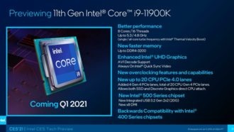 Флагманский Intel Core i9-11900K Rocket Lake установил рекорд в Geekbench