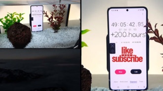 Galaxy S21 продолжил работать после 11-дневного погружения в аквариум