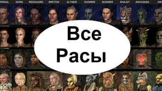 The Elder Scrolls Online - Расы