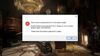 Технические проблемы Resident Evil Village