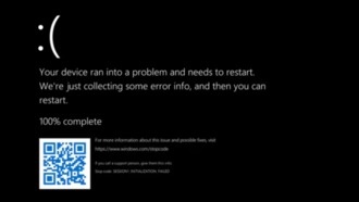 Печально известный «синий экран смерти» может стать черным в Windows 11