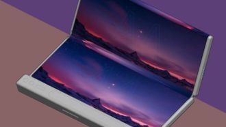 Концепт Xiaomi Mi Fold демонстрирует гибкий смартфон