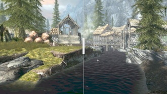 Моддер добавил поддержку AMD FidelityFX в Skyrim VR, Fallout 4 VR и другие игры