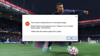 Технические проблемы FIFA 22