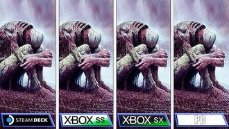 Первое сравнение графики Scorn показывает любопытные результаты