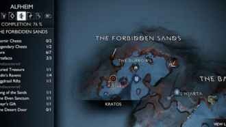 «Дверь в пустыне» - God of War Ragnarok